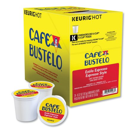 CAFE BUSTELO Espresso Style K-Cups, PK24 PK 6106